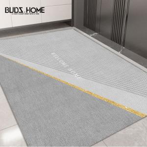 Budis Ковер 100х140 см для прихожей, нескользящий, износостойкий, легко чистится, Secret Realm Gray 15