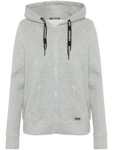 Худи с капюшоном на молнии CHIEMSEE, mottled grey