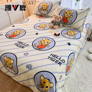 Yalu Простыня 150х230 см и 2 наволочки из мягкой хлопковой ткани