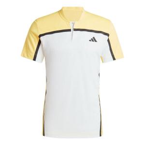 Рубашка поло теннис heat.rdy pro freelift henley polo shirt asia sizing Adidas, белый