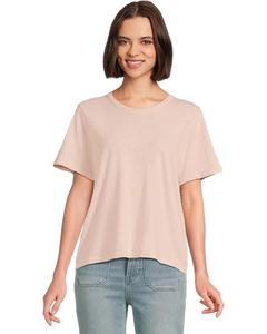 Футболка Faherty Sunwashed Essential Tee, цвет Peach Whip