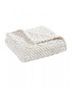 Плед Деклана Шерпа, 60 x 50 дюймов Nautica, слоновая кость