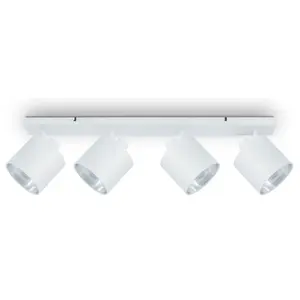 Потолочный светильник ANIKA E14, также может использоваться в качестве настенного светильника Paco Home, Weiß-Silber