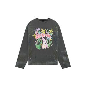 Футболка с длинным рукавом Unisex Gray WE11DONE, серый