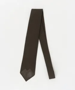 Галстук Garza Solid United Arrows, цвет Dk Brown