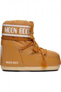 Moon Boot Коричневые нейлоновые ботинки Icon с низкой посадкой
