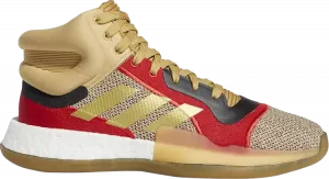 Кроссовки Adidas Marquee Boost 'Red Gold', красный