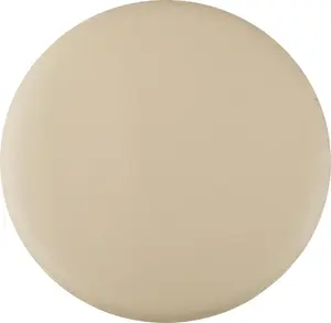 Подушка для стула Bestlivings серо-коричневого цвета ⌀ 38 см из искусственной кожи с противоскользящей подложкой, накидка на сиденье для дома, офиса и сада, идеальна для комфорта и стиля