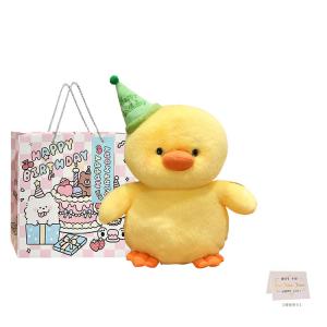 Плюшевая кукла в виде животного в праздничном колпаке высота 25см/35см/45см Whoops