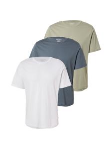 Футболка JACK & JONES JACK & JONES , Dusty blue/Reed/White