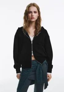 Толстовка на молнии Pull&Bear, Black