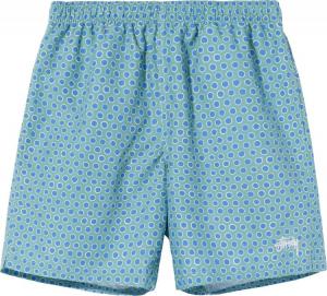 Шорты Stussy Polka Dot Water Short 'Teal', бирюзовый
