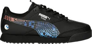 Кроссовки Puma BMW Motorsport x Roma Via Little Kid Black, черный