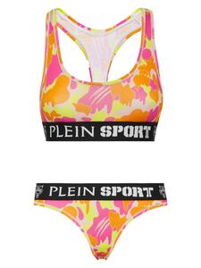 Plein Sport Комплект белья бралетт в цвете фуксия