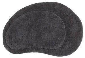 Коврик для ванной ebuy24 Sten, 50x1x75 см, темно-серый