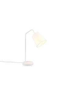 Reality Leuchten Настольная лампа BUDDY в матовом белом цвете