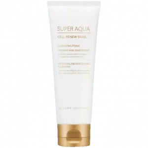 Missha Super Aqua Cell Snail очищающая пенка для лица, 100 мл