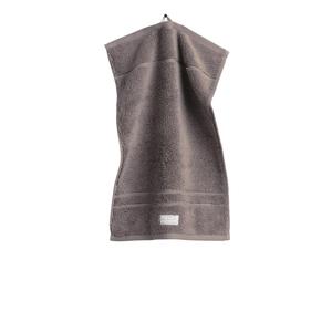 ГОСТЕВОЕ ПОЛОТЕНЦЕ Унисекс Премиум полотенце Коричневое хлопковое GANT, коричневый