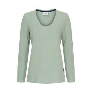 Футболка Sea Ranch Agatha Long Sleeve V Neck, зеленый