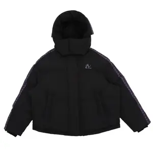 Nerdy Пуховик унисекс черный, Black