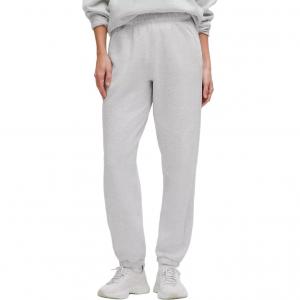 Lululemon Брюки-джоггеры Scuba SS25 Mid Rise Oversized для женщин, серо-белые