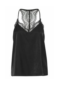 Топ ANNA FINE Cream, черный