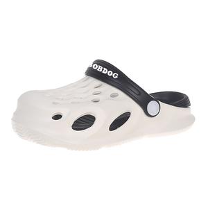 Детские тапочки из нескользящей, износостойкой и дышащей ткани BOBDOG, бежевый/коричневый