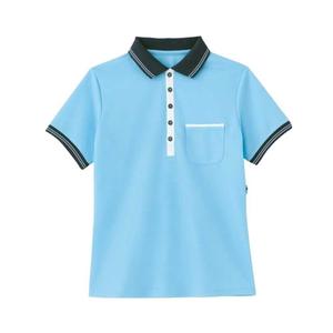 Футболка-поло с коротким рукавом HEARTGREEN (унисекс) HM2179-6 (бирюзовый), размер S, Kashima Kashima, униформа для сиделок, медицинская Karsee Kashima