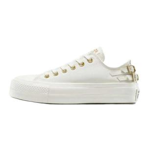 Женские кроссовки Chuck Taylor All Star Lift Platform Low с пряжкой Converse, Beige