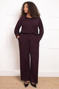 Широкие брюки с пуговицами Live Unlimited, красный