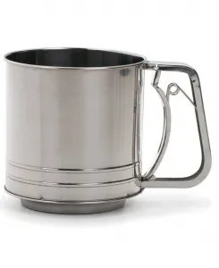 Сито для муки Endurance на 5 чашек с тройной сеткой Rsvp International, серый