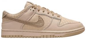 Кроссовки Nike Wmns Dunk Low 'Woven Sanddrift', бежевый