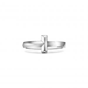 Кольцо Tiffany & Co. TI, белое золото