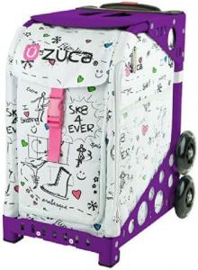 ZUCA Bag SK8 Insert & Purple Frame w/ Flashing Wheels