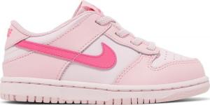 Кроссовки Nike Dunk Low TD 'Triple Pink', розовый (Размер 26 RU)