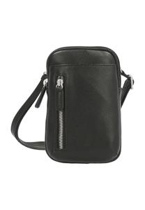 Сумка через плечо Милан, на молнии, кожаная, однотонная, мужская PICARD, черный