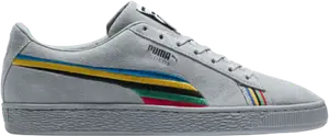 Кроссовки Puma Suede PWR Thru Peace Australia, серый