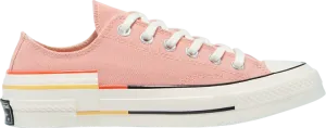 Кроссовки Converse Wmns Chuck 70 Low Colorblock - Pink Quartz, розовый