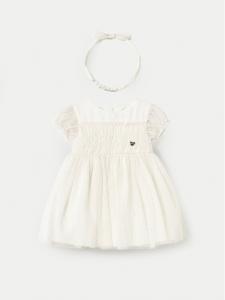 Элегантное платье regular fit 1902 Mayoral, экрю