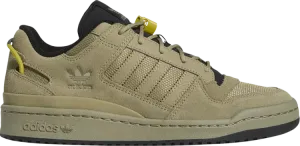 Кроссовки Adidas Forum Low CL 'Orbit Green', зеленый