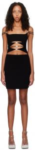 Черное мини-платье Матильда MACH & MACH