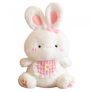 Click Плюшевая кукла Pouch Bunny Baby, White Bunny Dolls, длина 32см/45см/60см