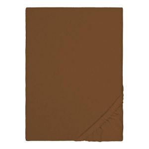 Простынь на подгонке Biberna 0002744 цвет chocolate