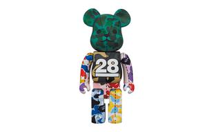 Bape 28th Anniversary Camo #4 BE@RBRICK