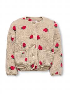 Only Mini Куртка межсезонная 'KMGHOKY' в темно-бежевом цвете