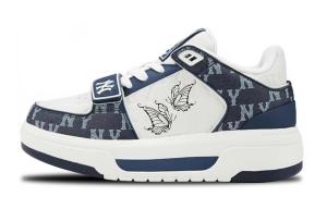 MLB Амортизирующие кроссовки низкие с противоскользящим покрытием и устойчивостью к истиранию Unisex Navy Blue