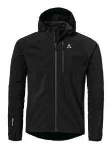 Schöffel Куртка Outdoor 'Bike Hybrid Jk Style Mamry MNS' в черном цвете