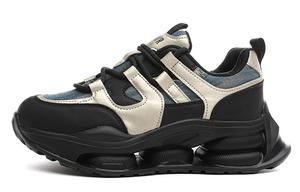 Женские кроссовки с нескользящей подошвой и массивным верхом SEMIR, Black Beige