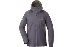 Водонепроницаемая, ветрозащитная и дышащая ветровка женская MONTBELL, SLBL Морской синий