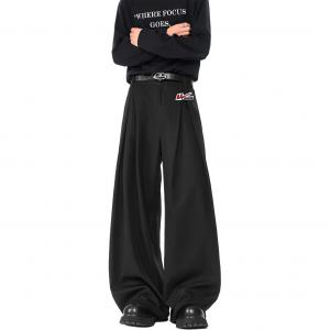 Брюки для костюма Unisex Moderate WARRIOR, черный (diy badge)